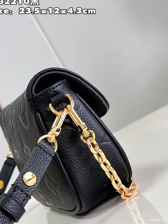 WIS Ivy-23.5*12*4.3cm on Wallet VUITTON Chain LOUIS 0521